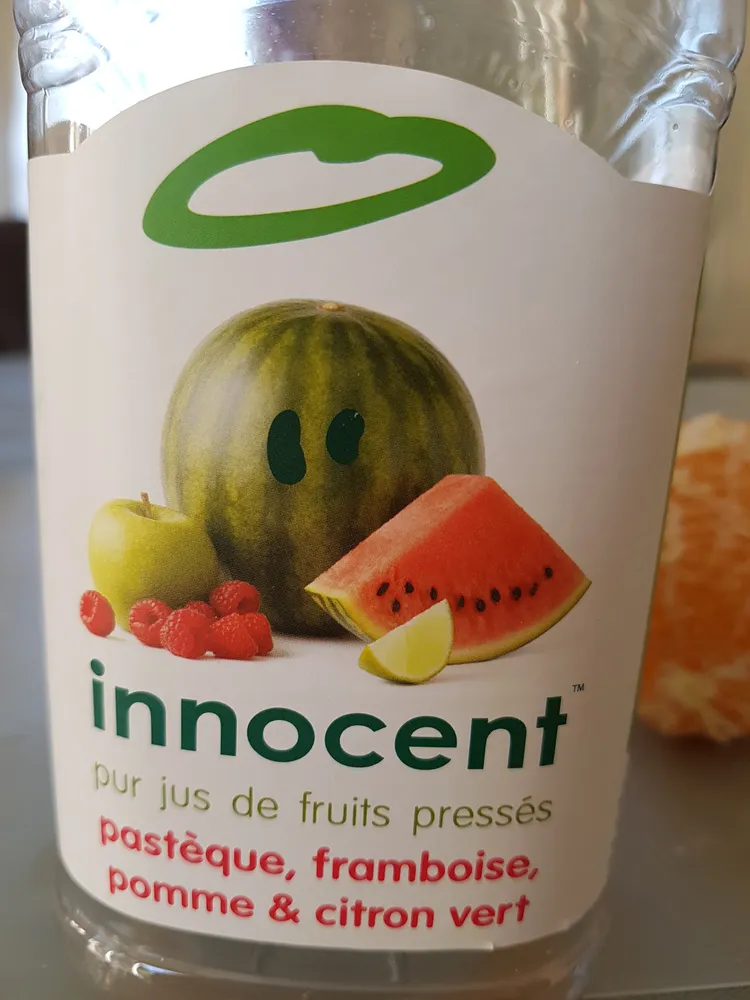 pastèque, framboise, pomme & citron vert