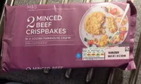 Minced beef crispbakes