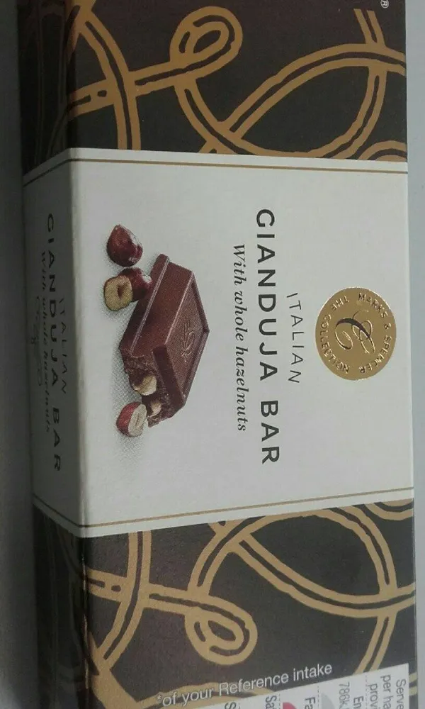 Gianduja bar