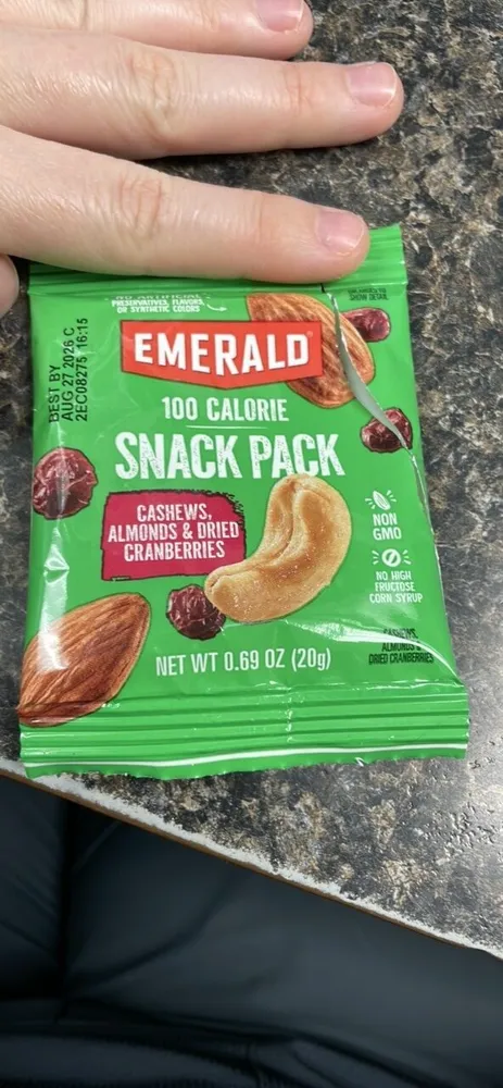 Snack Pack Cashews, Almonds & Dried Cranberries