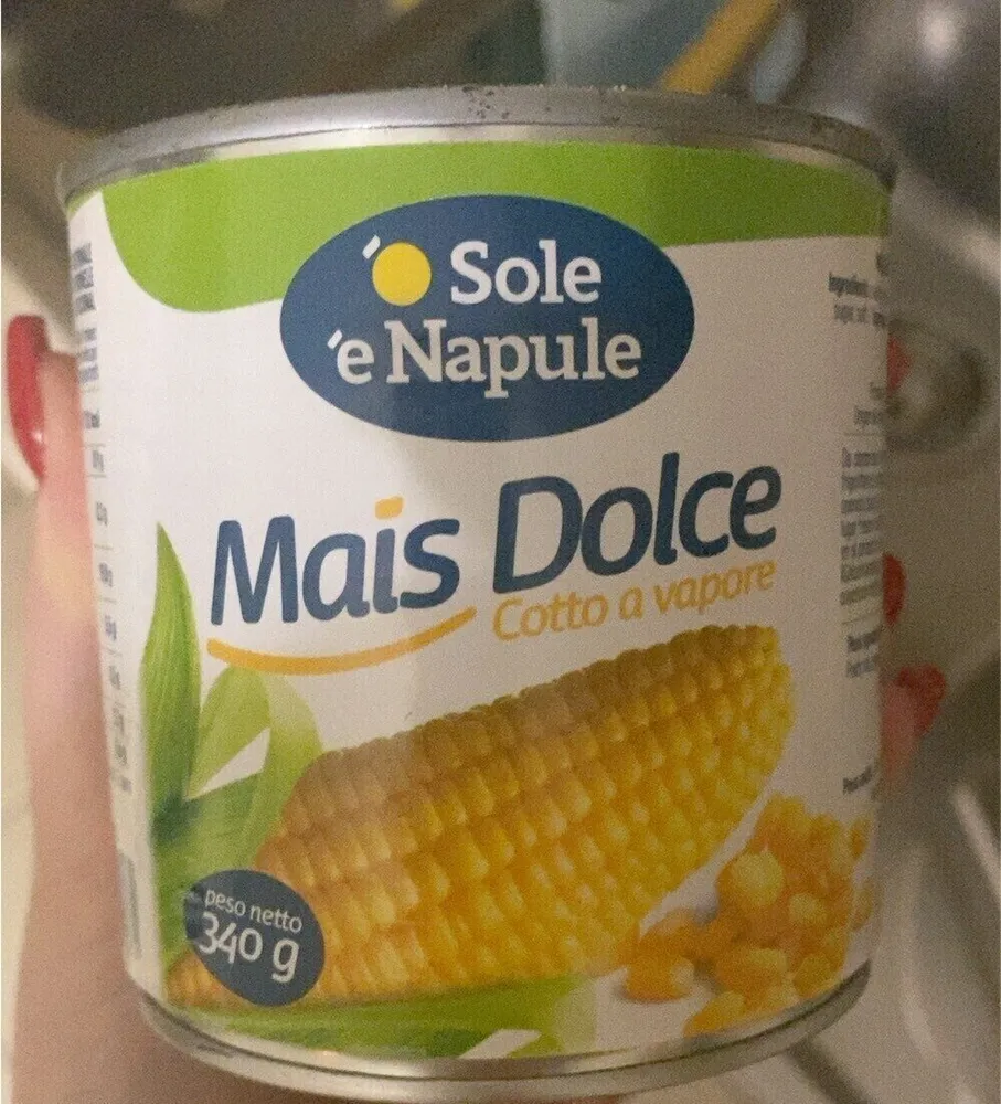 mais dolce cotto a vapore