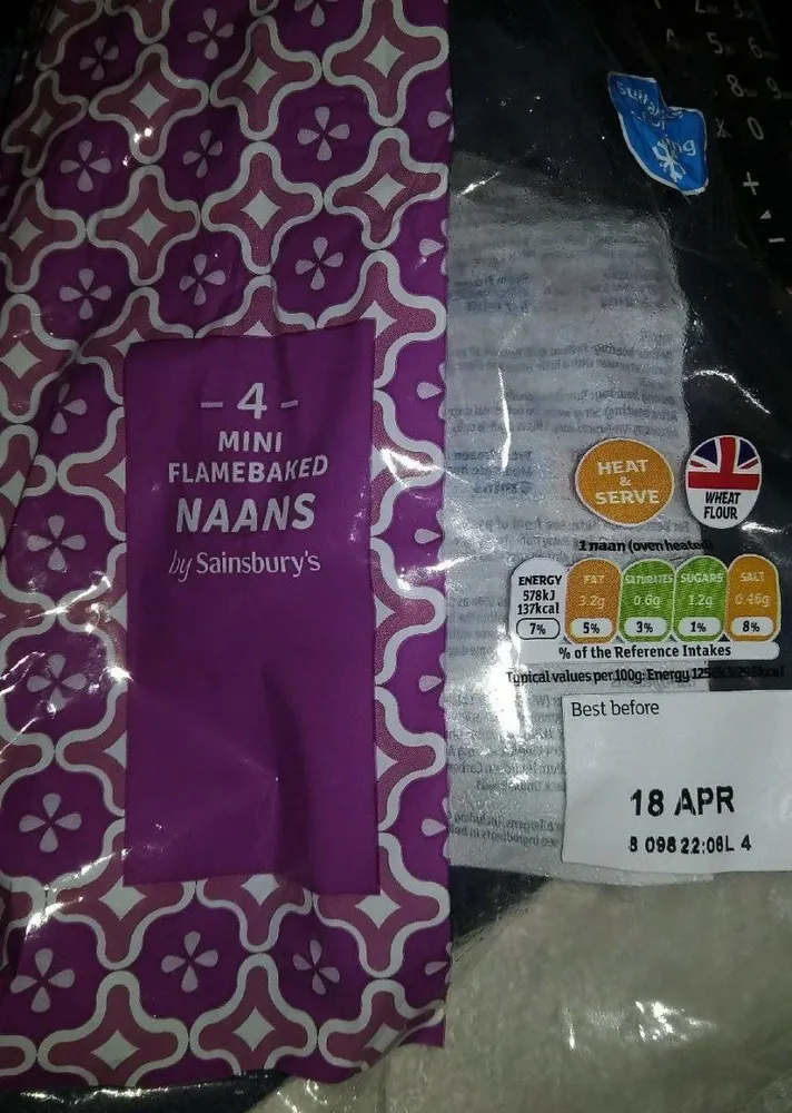 Mini naan