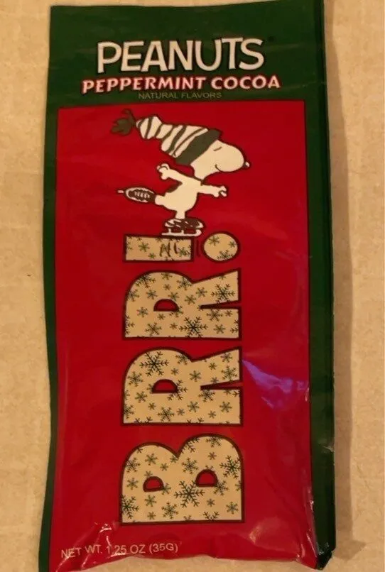 Peanuts peppermint cocoa