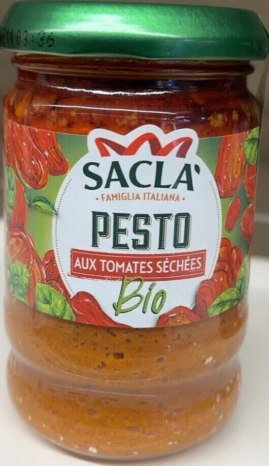Pesto aux tomates séchées