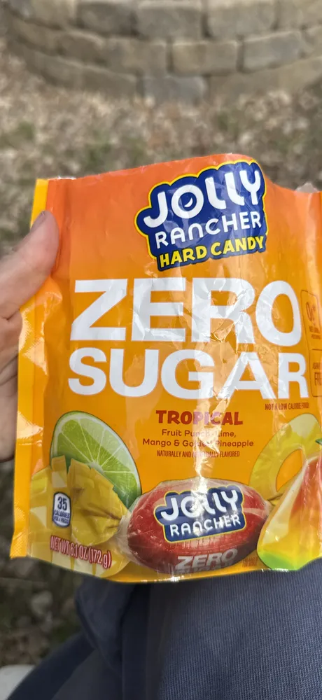 Jolly Rancher Hard Candy Zero Sugar Tropical