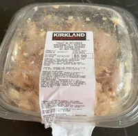 Roasted chicken seasoned