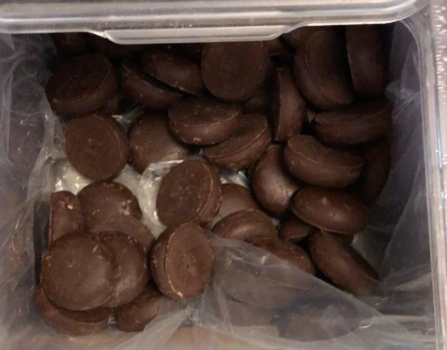 Coeur d’orange et chocolat noir bio