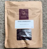 Dried cranberries