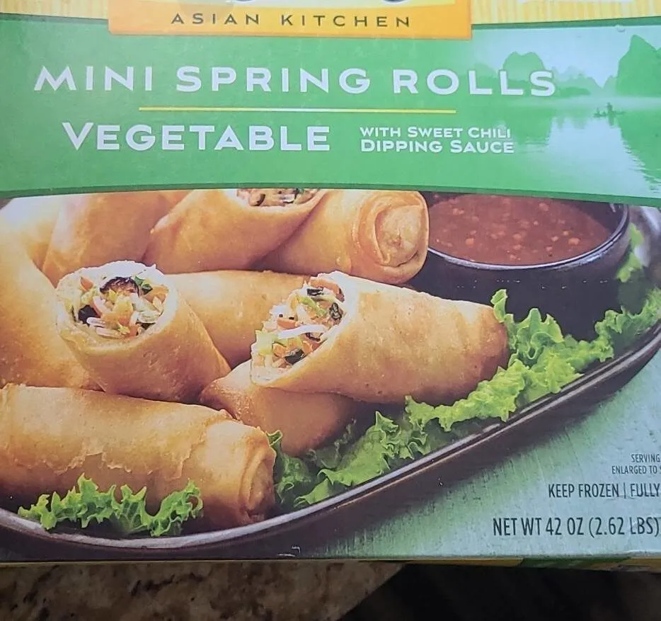 Mini Spring Rolls Vegetable