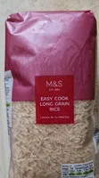 Easy cook long grain rice