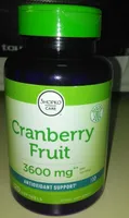 Cranberry fruit