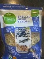 Shelled hemp seeds