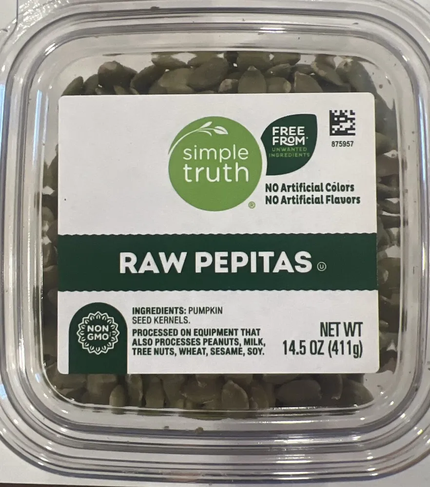 RAW PEPITAS
