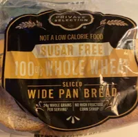 Sugar Free 100% Whole Wheat Sliced Wide Pan Bread