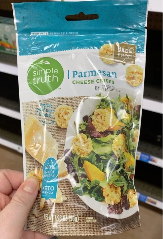 PARMESAN CHEESE CRISPS