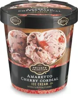 Amaretto Cherry Cordial Ice Cream