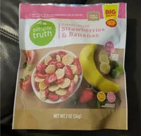 Freeze-Dried Strawberries & Bananas