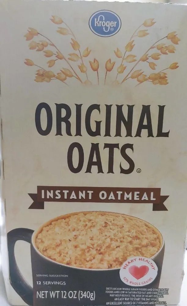 Original Oats Instant Oatmeal