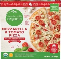 Mozzarella & tomato ultra thin crust pizza