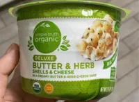 Deluxe butter and herb shells and cheese
