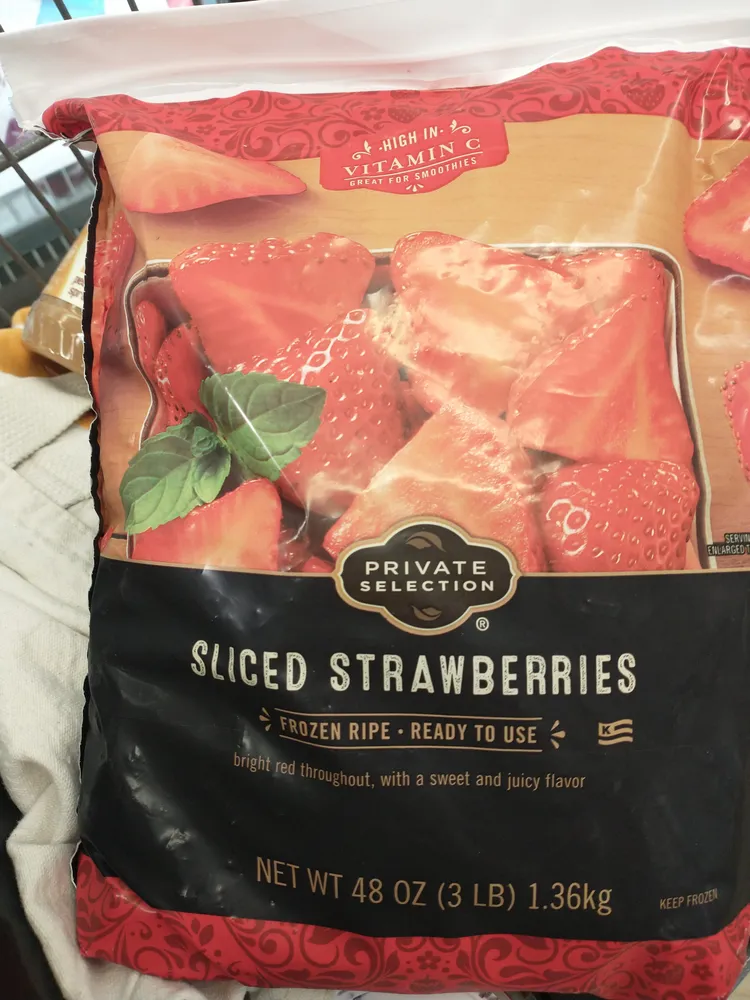 Sliced Strawberries
