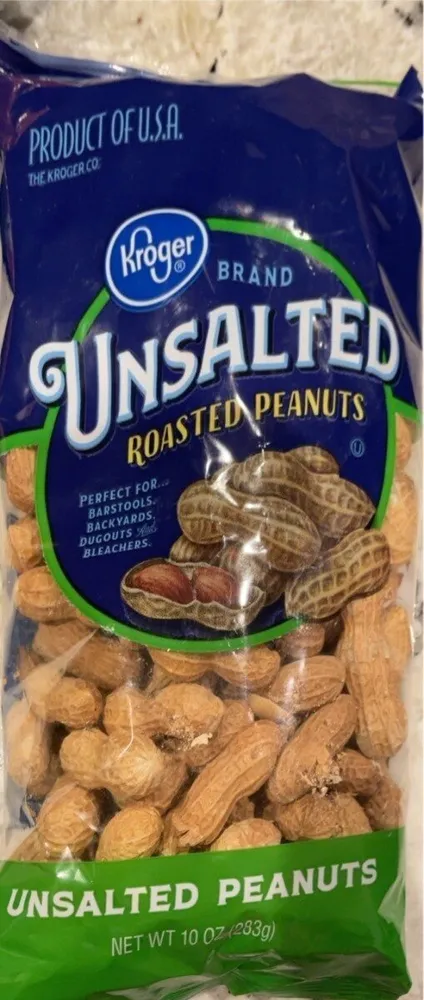 Unsalted roasted peanuts