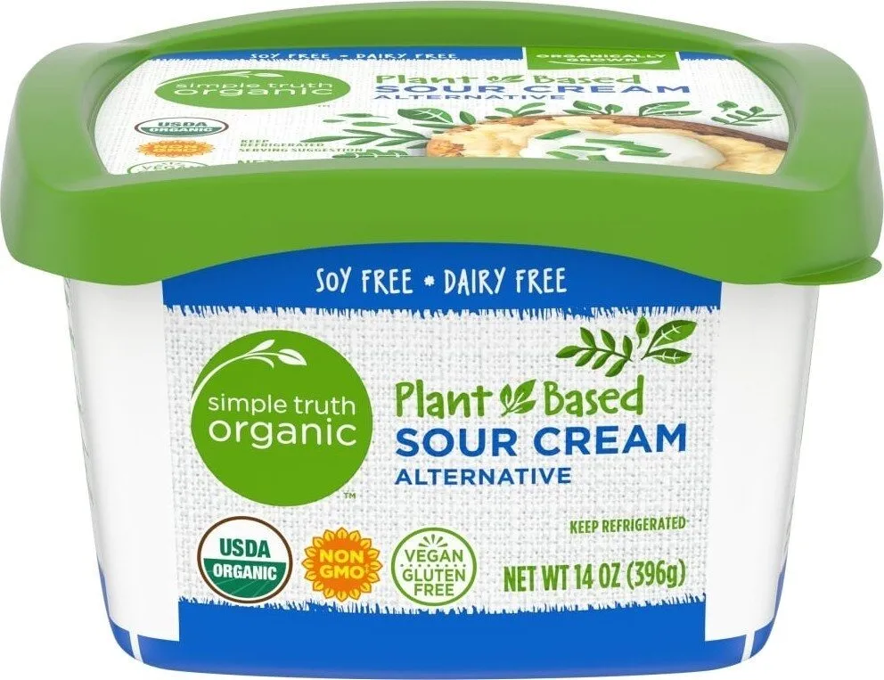 Non-dairy sour cream