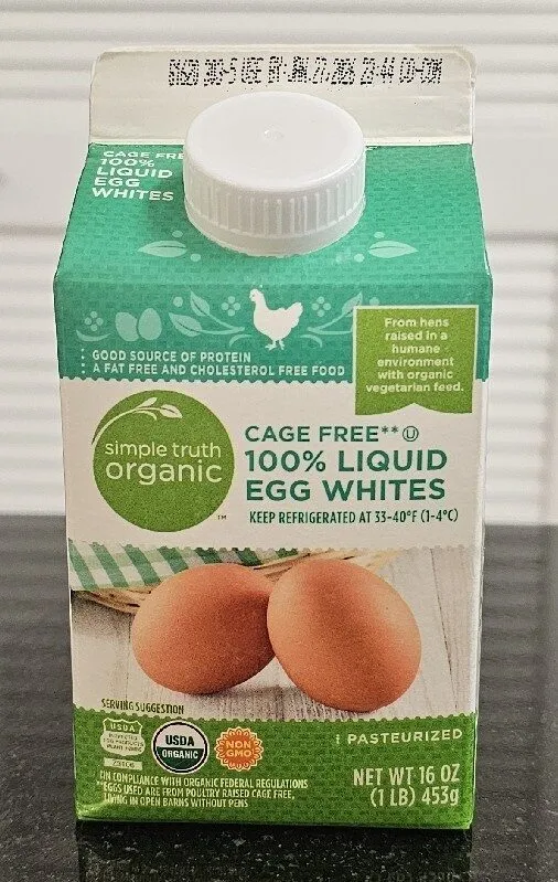 Cage Free 100% Liquid Egg Whites