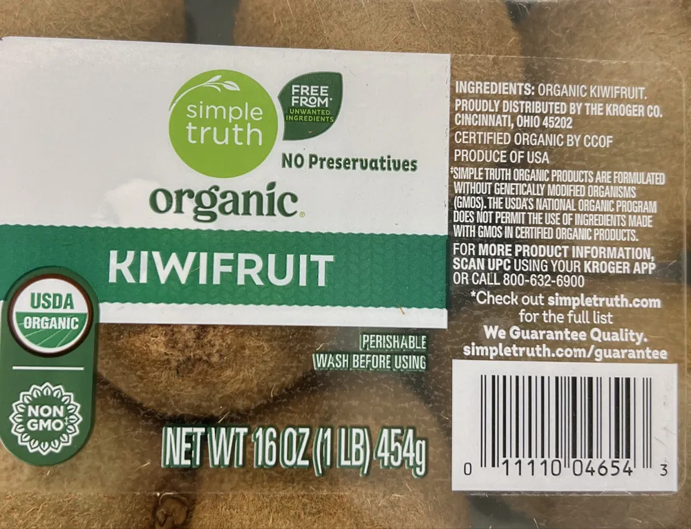 organic Kiwifruit