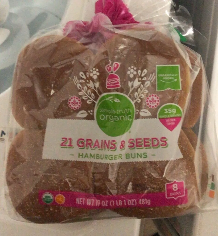 21 Grains & Seeds Hamburger Buns