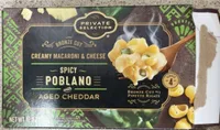 Creamy Macaroni & Cheese Spicy Poblano with Aged Cheddar