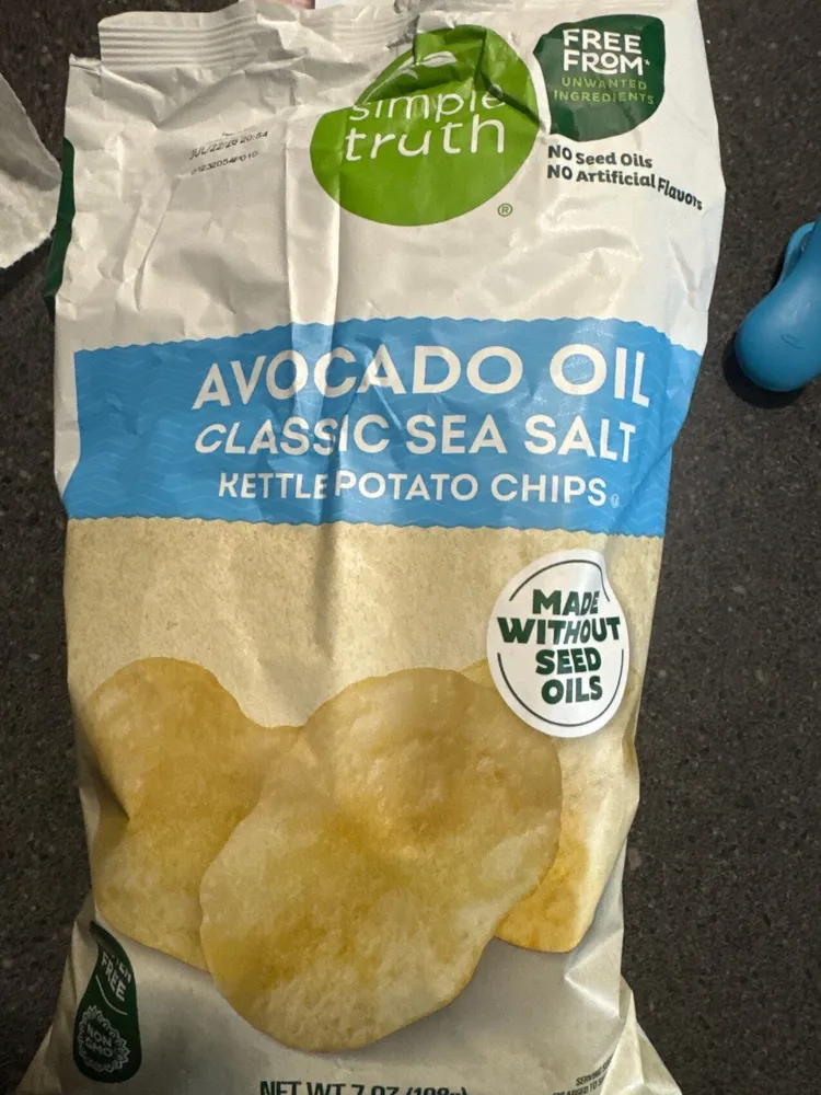 Avocado Oil Classic Sea Salt Kettle Potato Chips