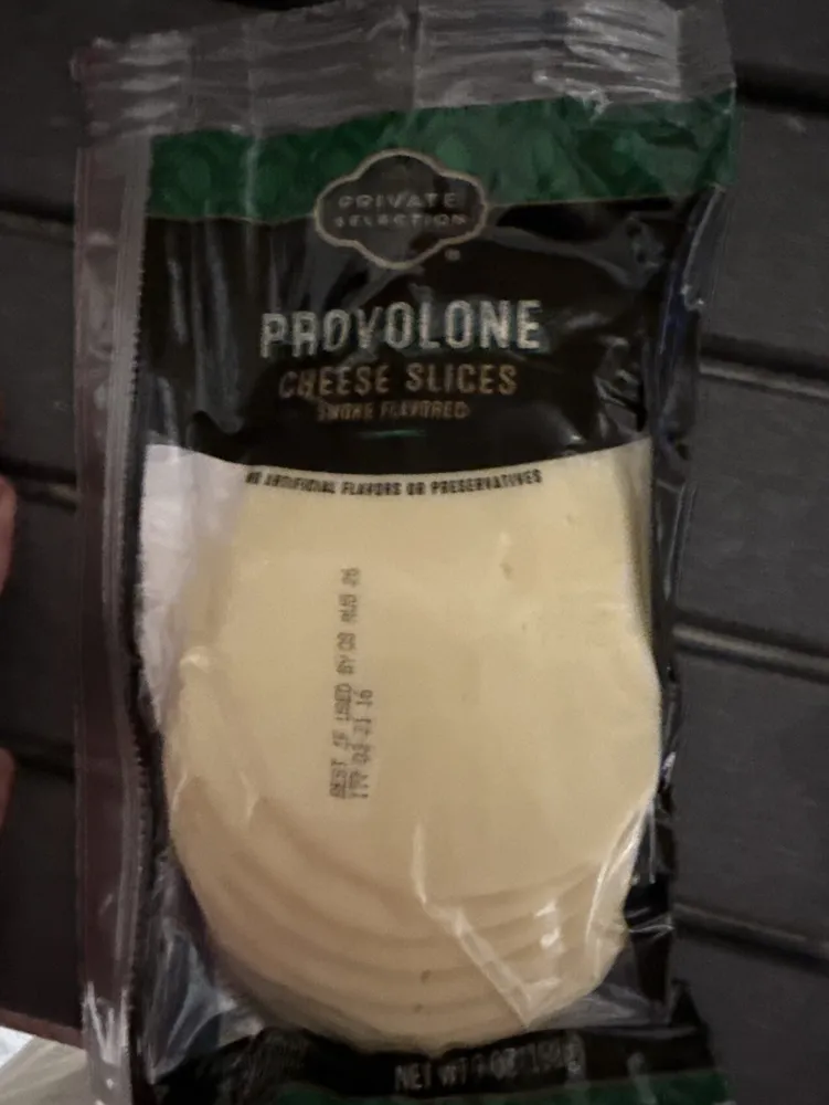 Provolone Cheese Slices Smoke Flavored