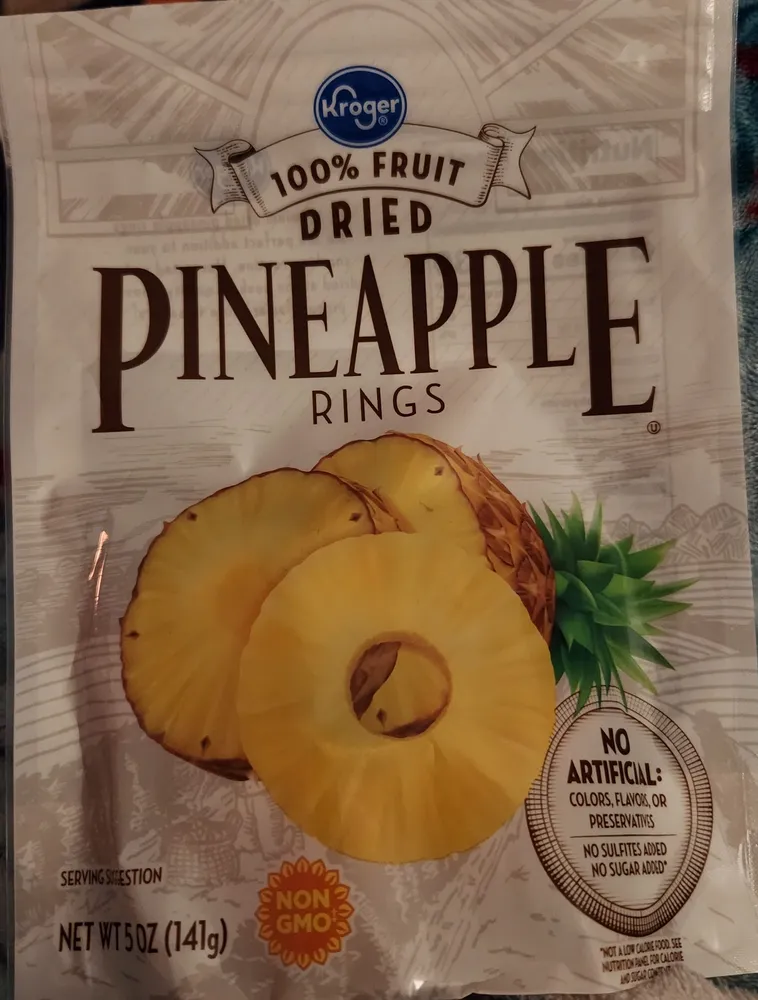 Dried Pineapple Rings