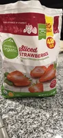 FRESHLY FROZEN SLICED STRAWBERRIES