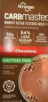 Chocolate Carbmaster Nonfat Ultra Filtered Milk