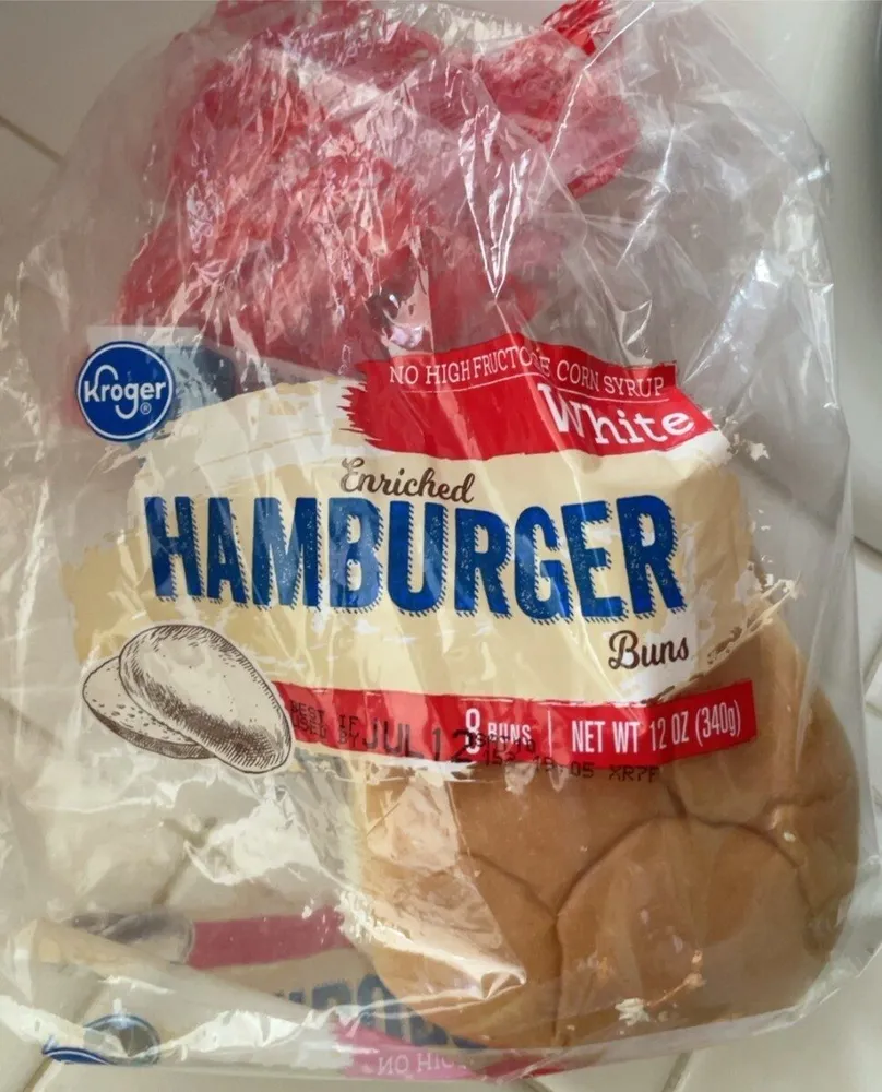Enriched Hamburger Buns