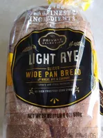Light Rye Sliced Wide Pan Bread