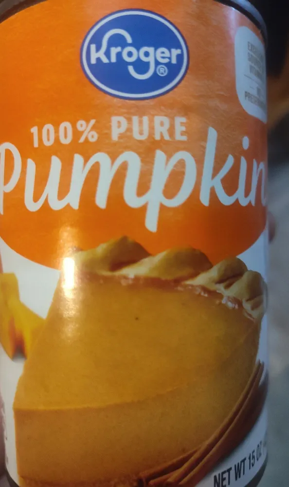 100% Pure Pumpkin