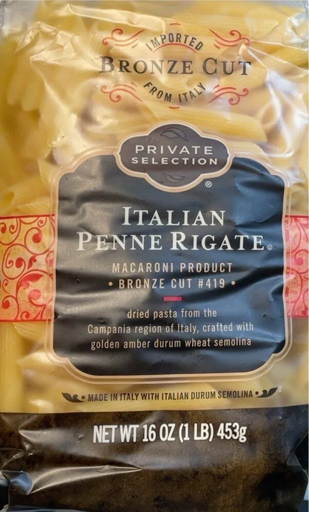 Italian Penne Rigate Macaroni Product