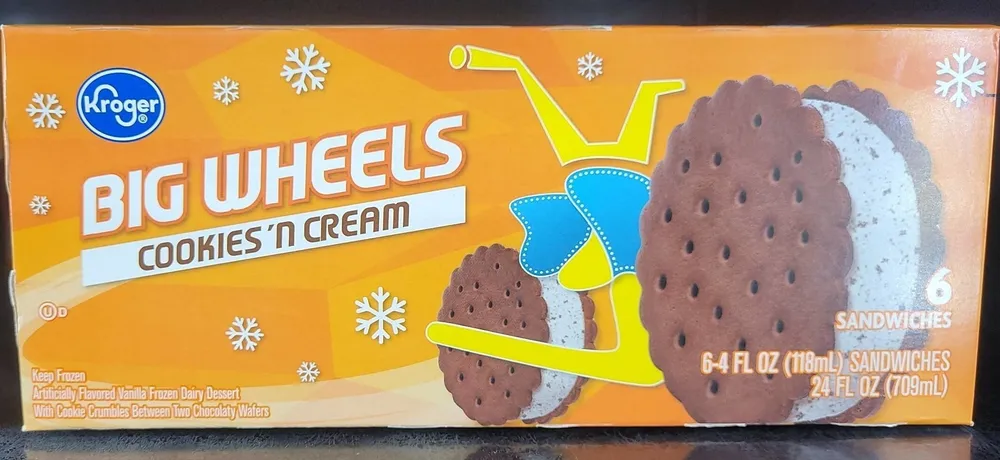 Big wheels Cookies'n cream
