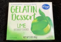 Lime Gelatin Dessert