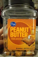 PEANUT BUTTER filled pretzels