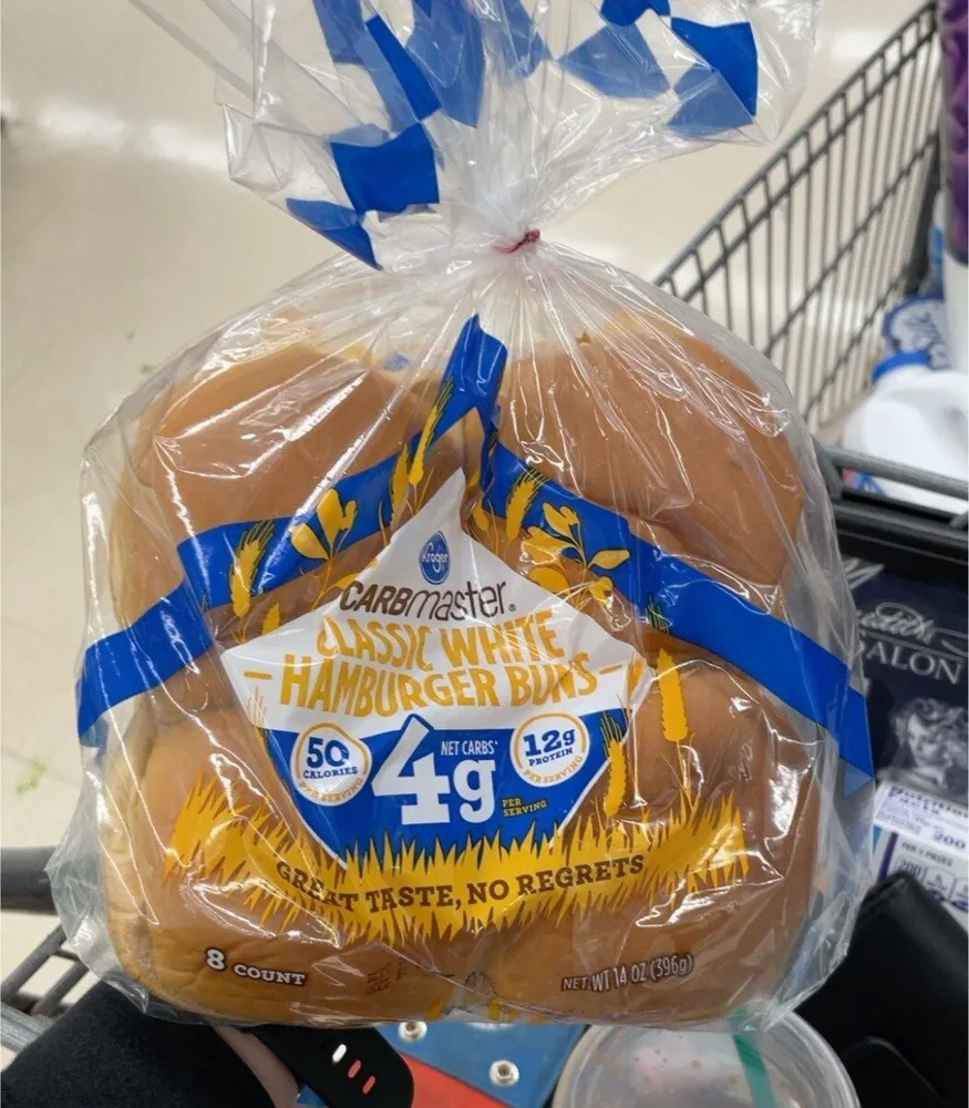 Carbmaster Hamburger Buns