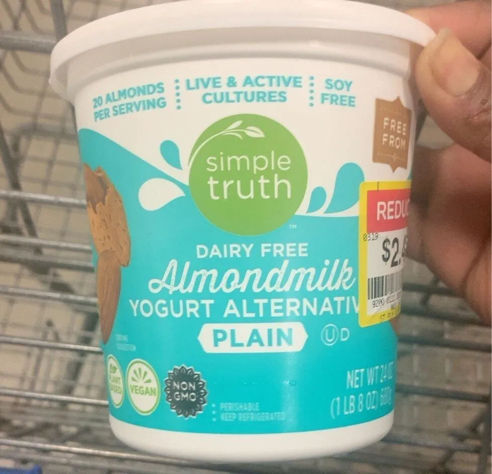 Dairy Free Almondmilk Yogurt Alternative Plain