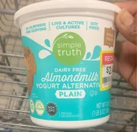 Dairy Free Almondmilk Yogurt Alternative Plain