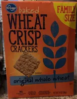 Baked Wheat Crisp Crackers