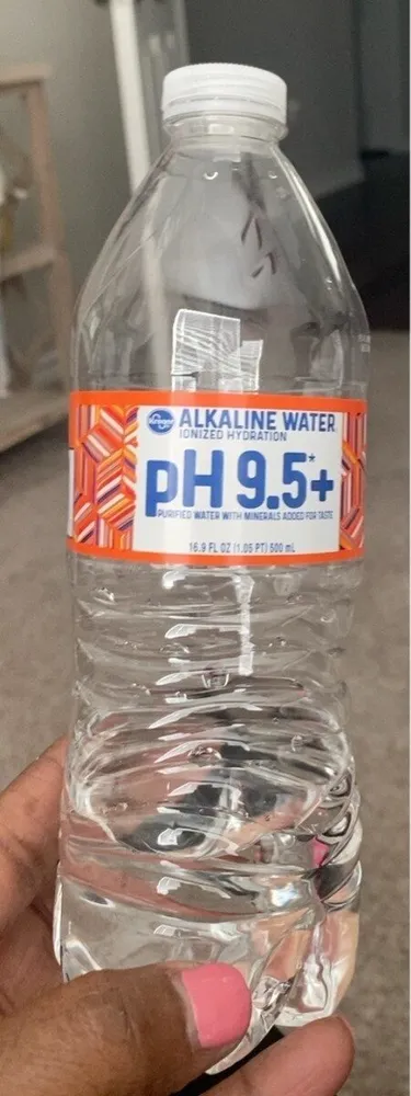 Alkaline water pH 9.5