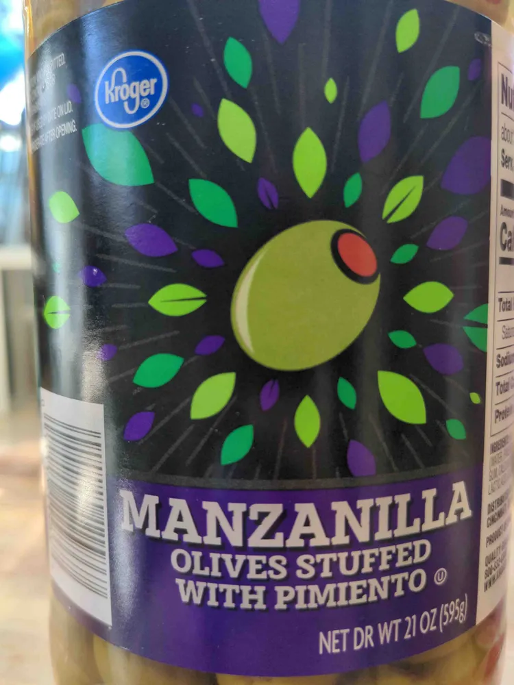 Manzanilla Olives Stuffed with Pimiento