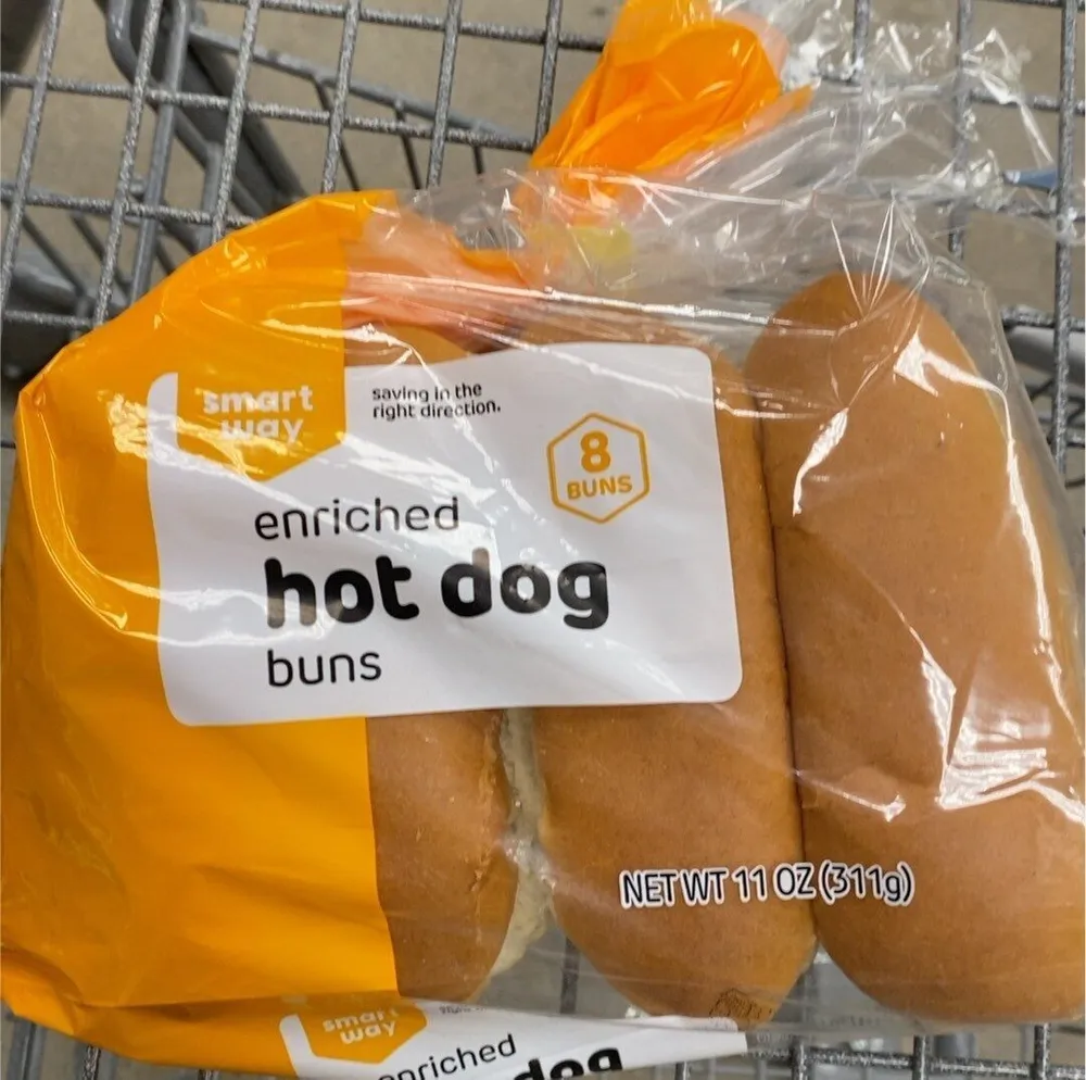 enriched hot dog buns